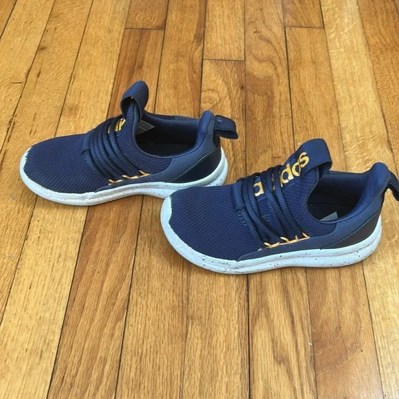 Kids Adidas Lite Racer Adapt 7.0 Navy Sneakers - Picture 2 of 4